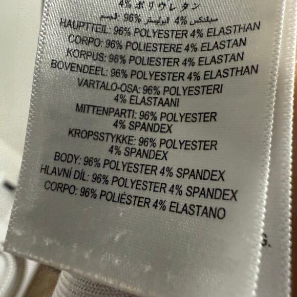 Herve by Herve Leger White Bandage Crisscross Sleeveless Crop Top Size Small - Picture 14 of 14